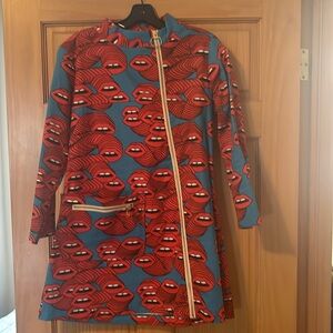 Super mod 1960s shift dress in modern print